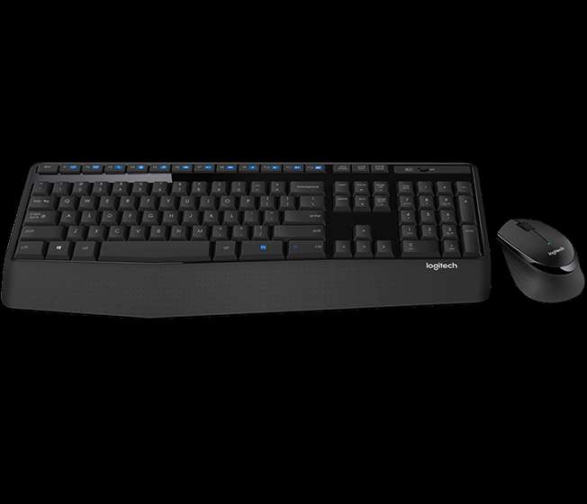 MK345 Q TR MM KABLOSUZ KLAVYE MOUSE SET SİYAH 920-006514