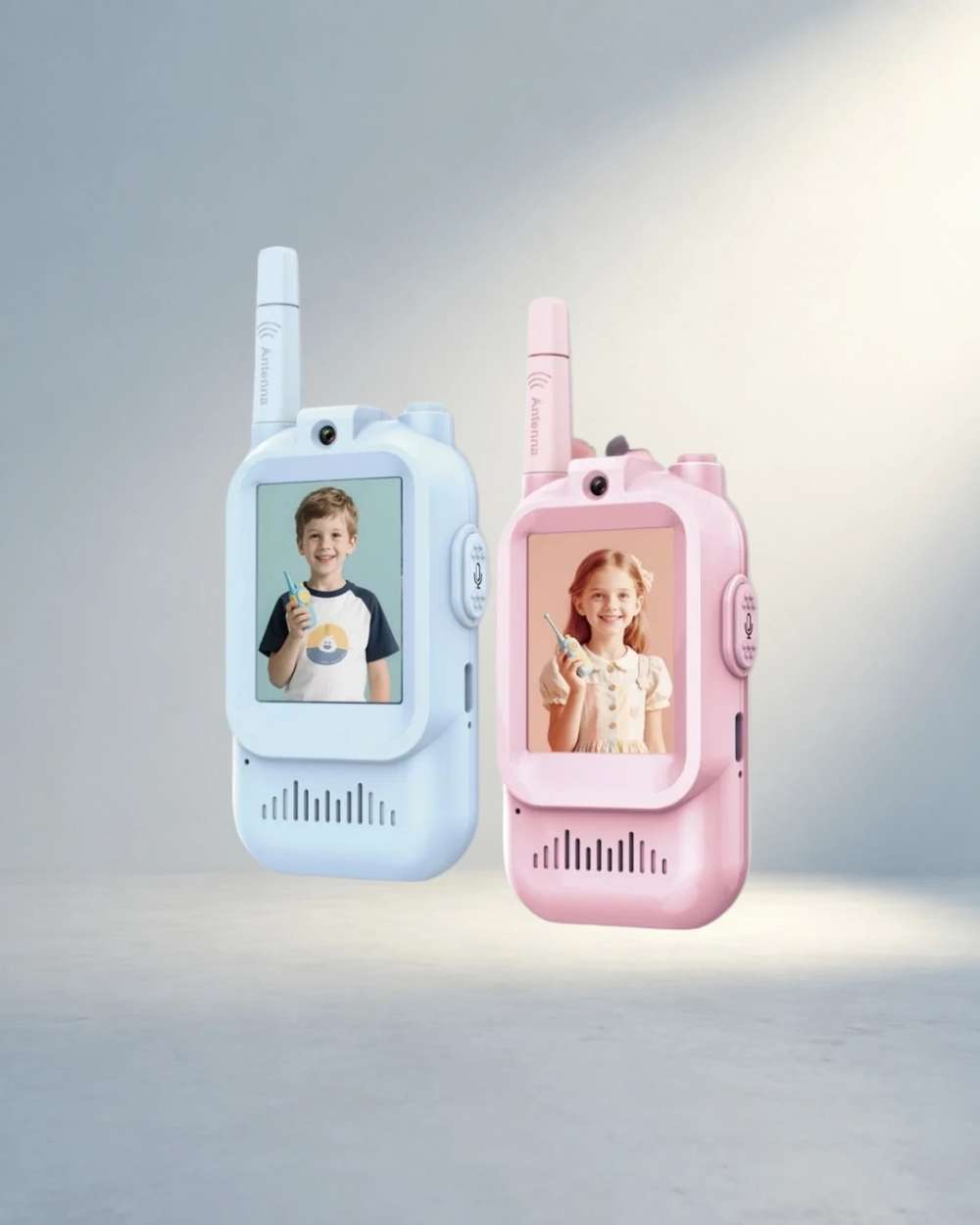 Modern Ekranlı Walkie Talkie 400 Metre Menzil ile Çocuklar için