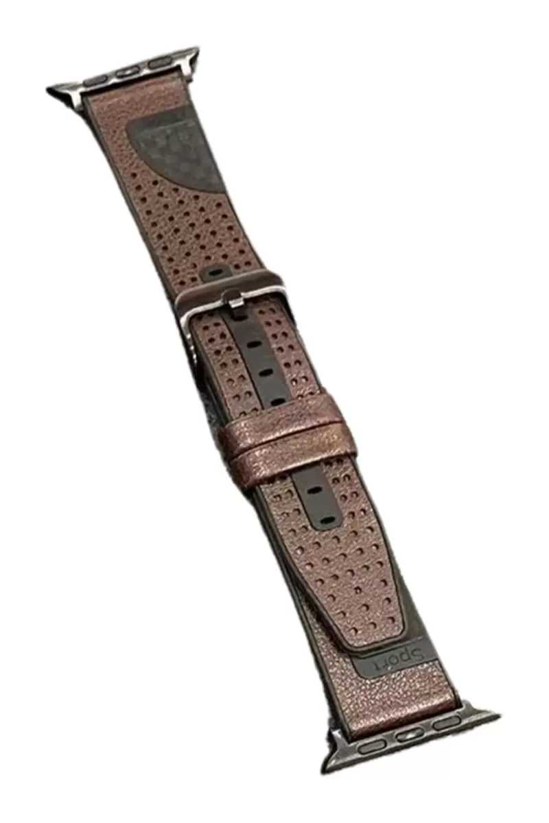 Movenchy Watch 45mm Buff Deri Kordon - Kahverengi