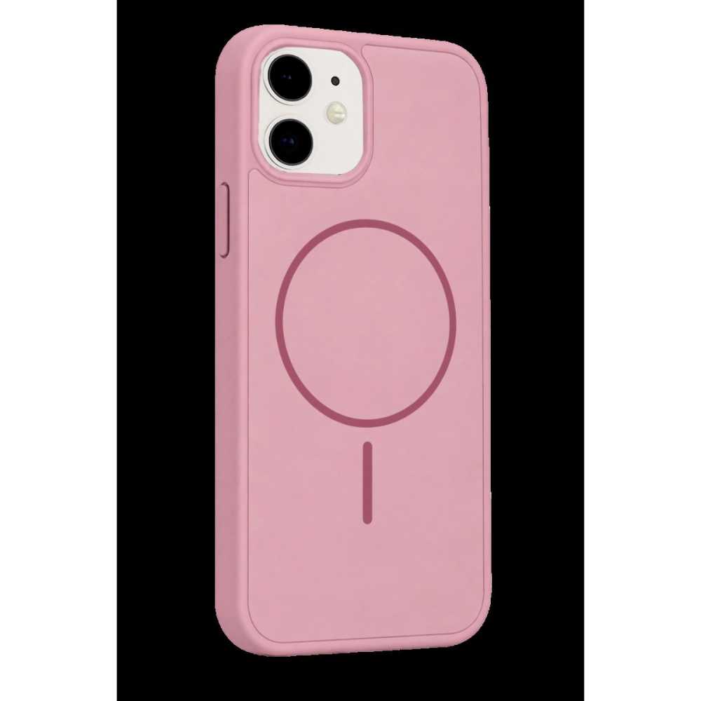Newface Apple İphone 11 Azus Magsafe Kapak - Pembe