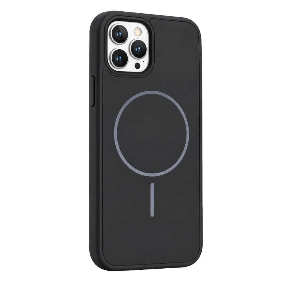 Newface Apple İphone 15 Pro Max Azus Magsafe Kapak - Siyah