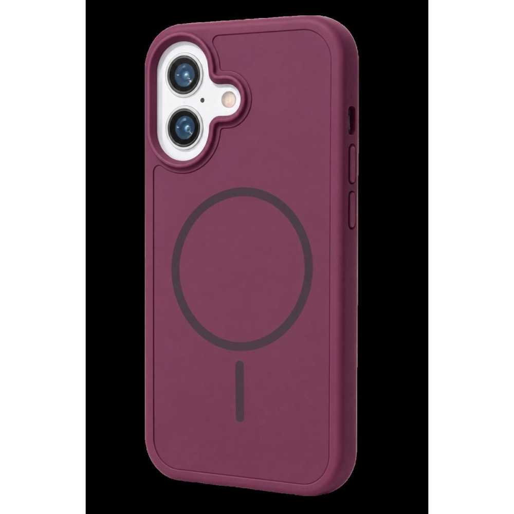 Newface Apple İphone 17 Azus Magsafe Kapak - Bordo