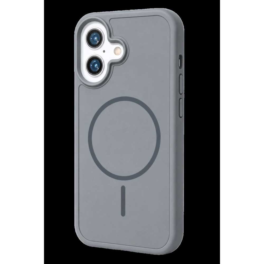 Newface Apple İphone 17 Azus Magsafe Kapak - Gri