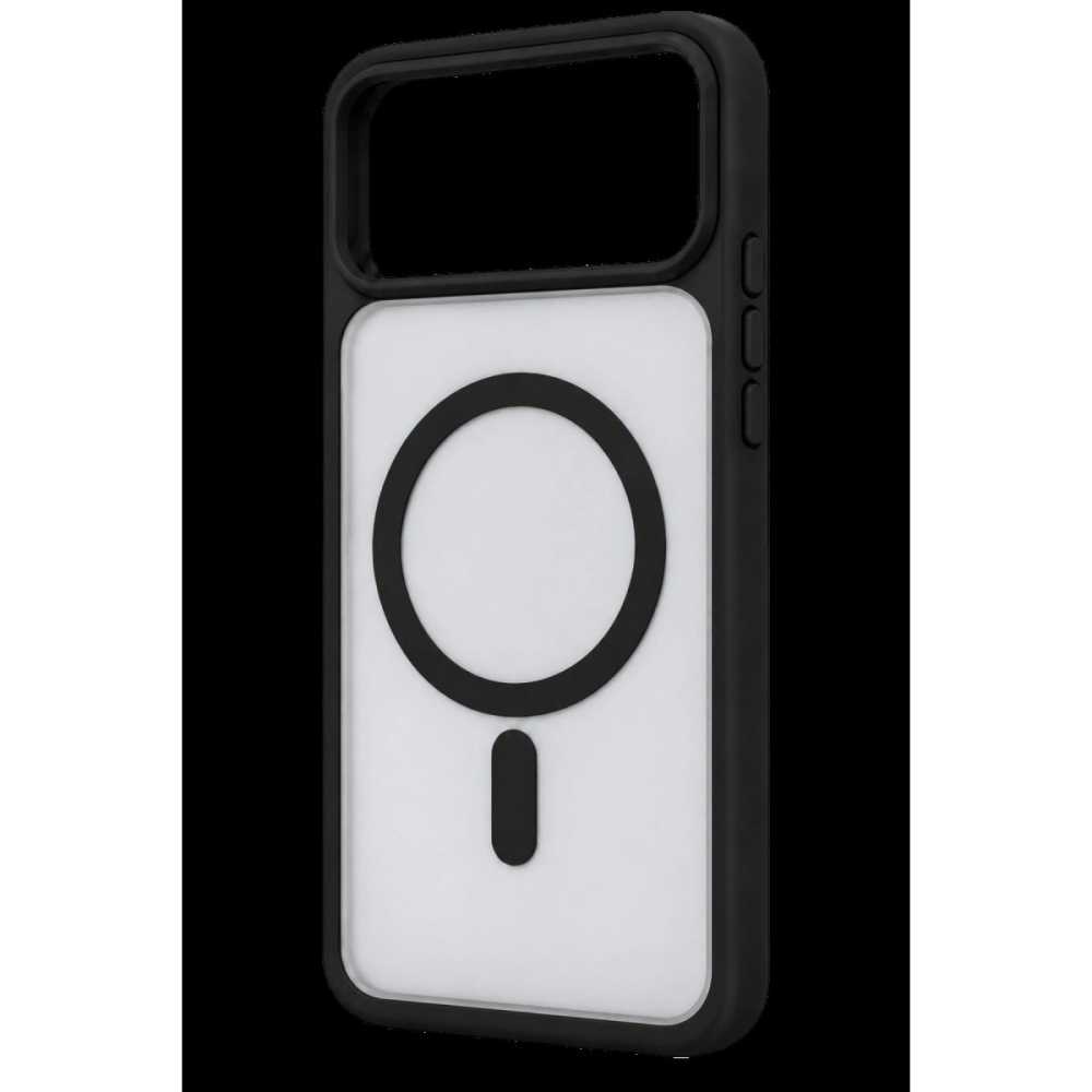 Newface Apple İphone 18 Pro Max Loji Magsafe Kapak - Siyah