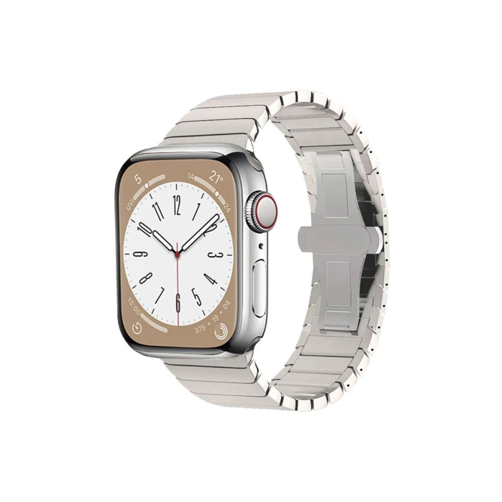 Newface Apple Watch 38mm Kr413 Fine Steel Kordon - Yıldız Işığı