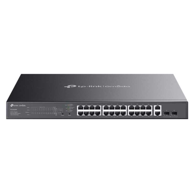 OMADA ES228GMP 24 PORT GIGABIT+ 2XGB SFP+2XGB RJ45 UPLINK CLOUD L2 YÖNETİLEBİLİR 384W POE RACKMOUNT SWITCH