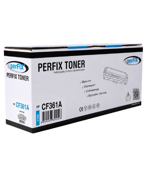 PFX Hp CF361A-Mavi (508A)-M552 Laser Toner 5K