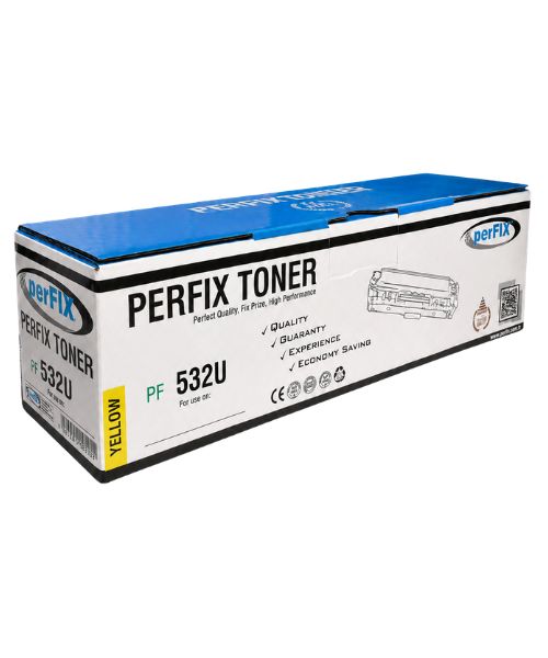 PFX Hp PF532U-CE412A-CC532A - CF382A  Sarı Üniversal 2,8K Toner