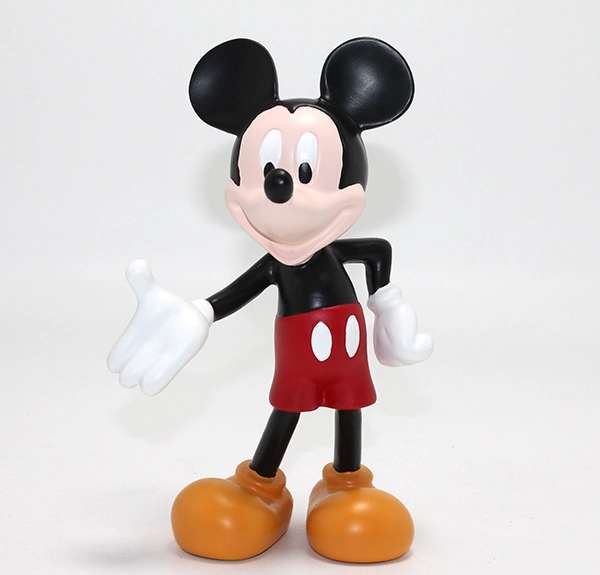 Polyester  Mickey Mouse Miki Fare Figürü Alk5311