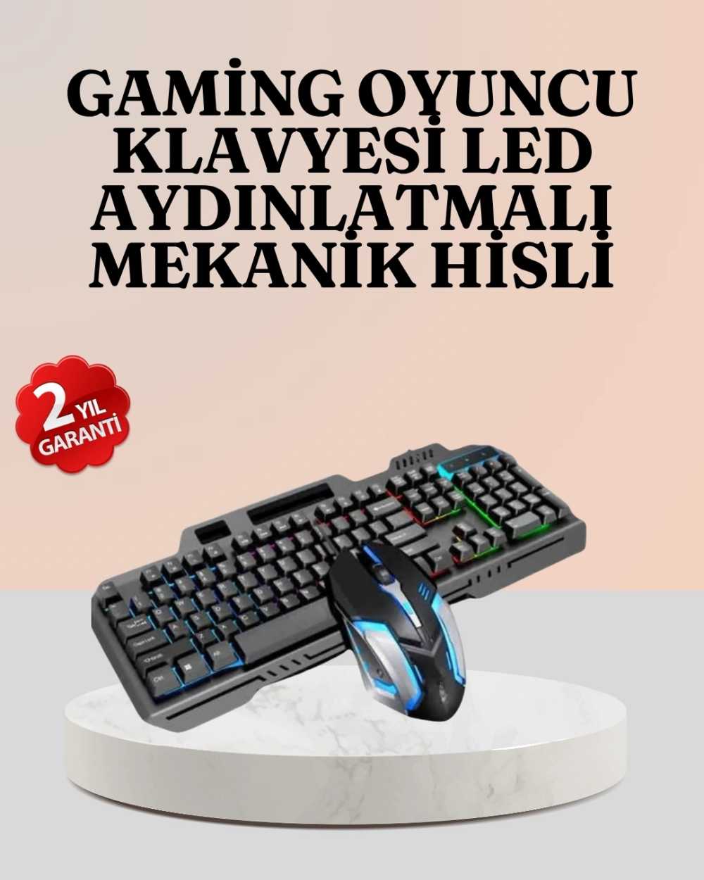 Rgb Aydınlatmalı Klavye Mouse – Mekanik Hissiyat, Maksimum Kontrol
