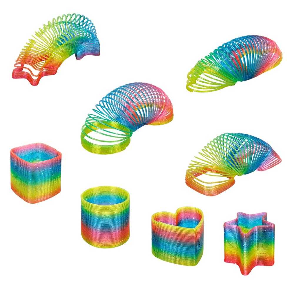 S00001161 Renkli Stres Yayı 4'li Paket