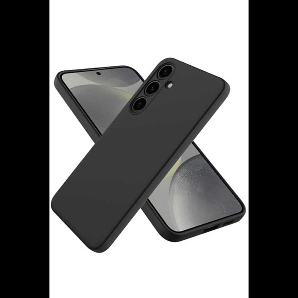 Samsung Galaxy A56 Kılıf Nano içi Kadife Silikon - Siyah