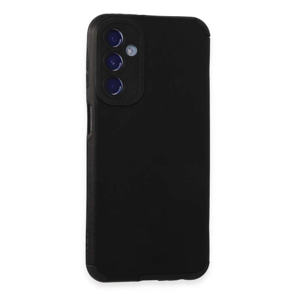 Samsung Galaxy M34 5g Kılıf Loop Deri Silikon - Siyah