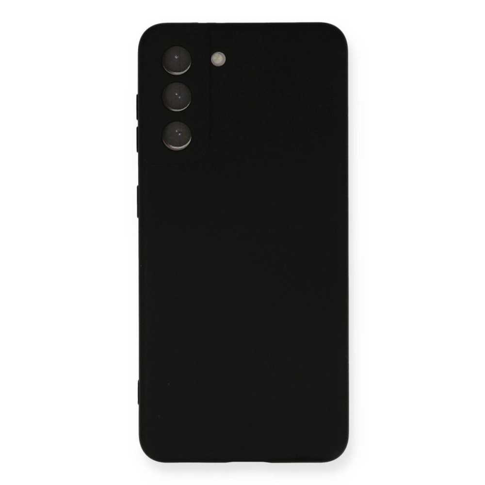 Samsung Galaxy S21 Kılıf Nano İçi Kadife Silikon - Siyah