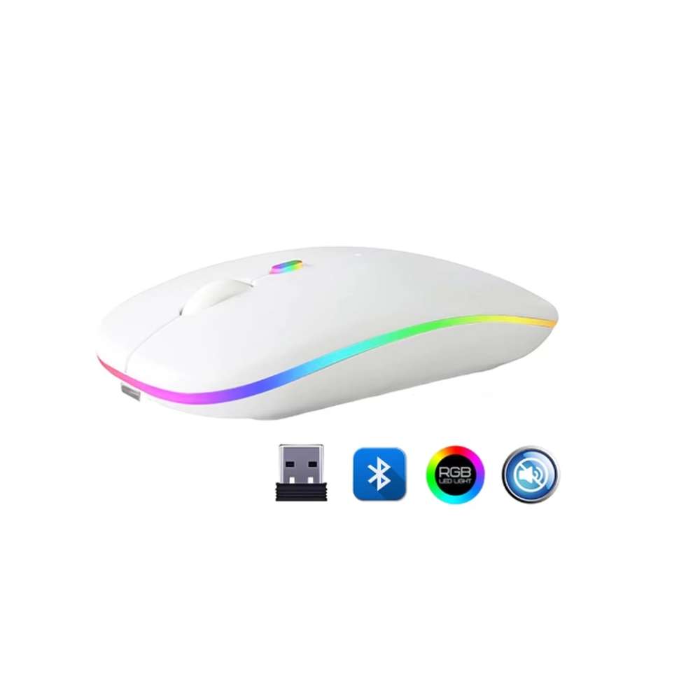 Şarjlı RGB Kablosuz Mouse - Ergonomik Tasarım