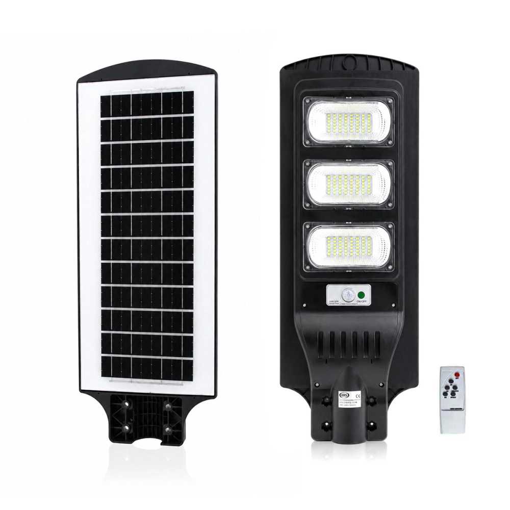 Sensörlü Güneş Enerjili Sokak Lambası Bahçe ve Balkon Kullanımı için 300W