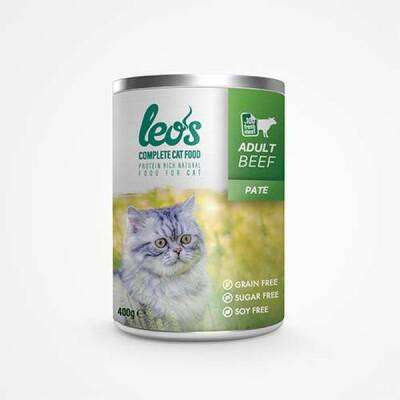 Sığır Etli Pate Yetişkin Kedi Konservesi 24 Adet 400 Gr