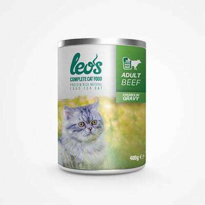Sığır Parça Etli Soslu Yetişkin Kedi Konservesi 400 Gr