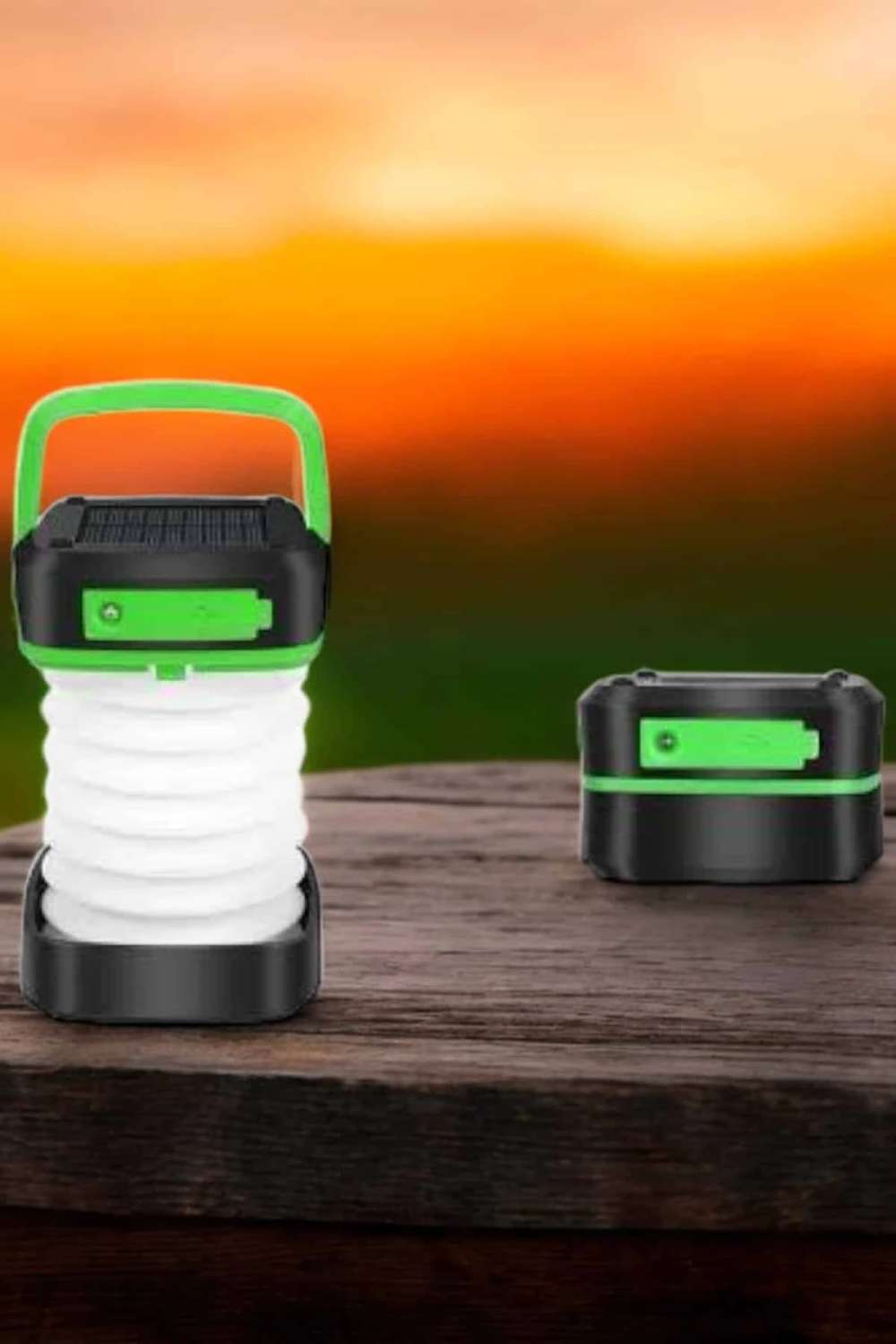 Şık Tasarımlı Katlanabilir Solar Lamba 1200 mAh İç ve Dış Mekan