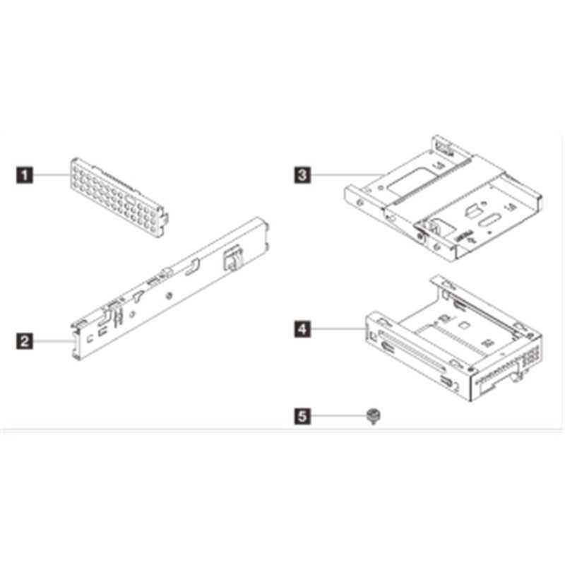 ST45 V3 1x3.5 HDD + ODD Cage Kit 4XF7A96626