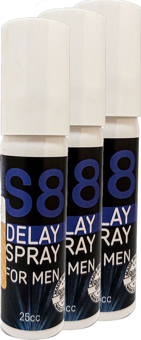 Stımul8 (S8) 3 Adet 25 cc Tüp Delaytimesprey Erkekler Içingeciktirici