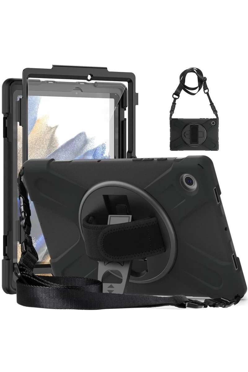 Tab M10 TB328FU Kılıf Amazing Tablet Kapak - Siyah
