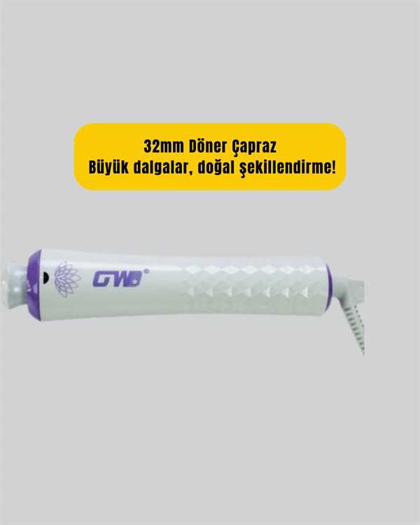 Taşınabilir Saç Maşası 32 mm Negatif İyon Teknolojisi Seyahat İçin