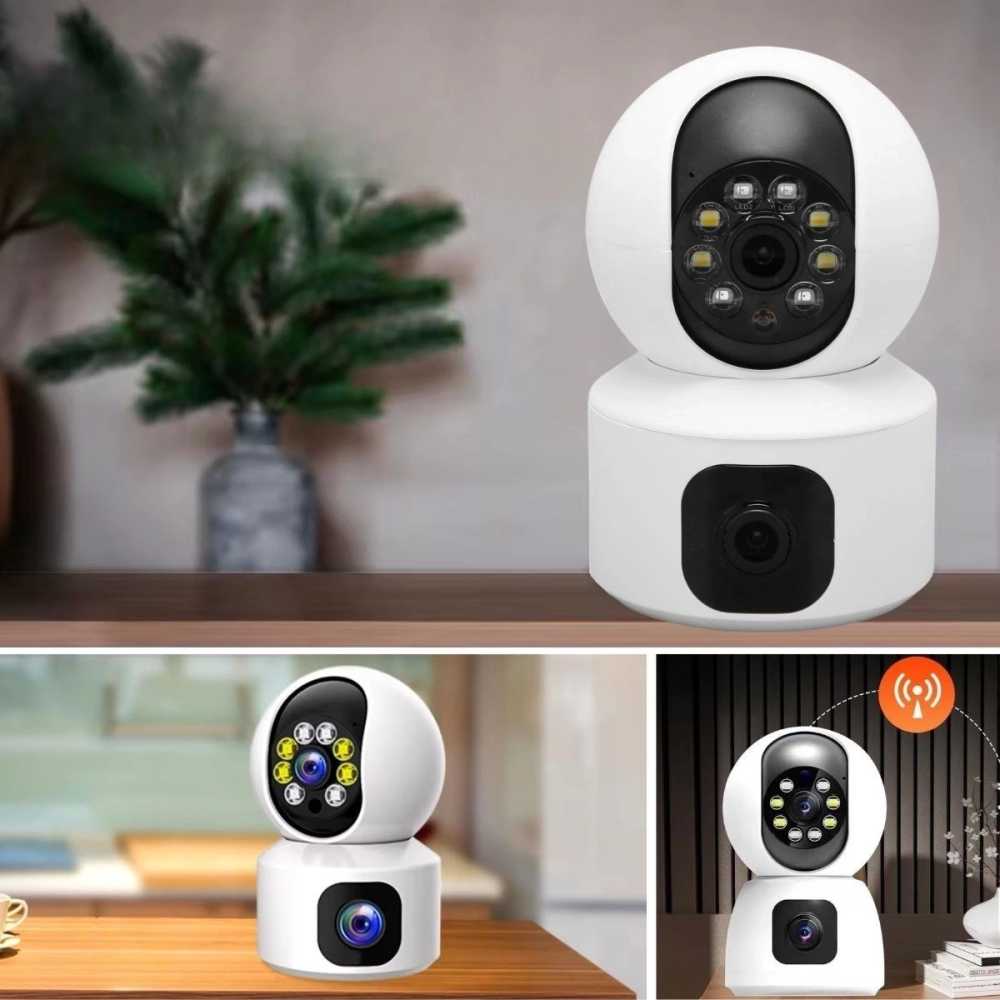 TCX Çift Kameralı Wifi Bağlantılı Gece Görüşlü Ev Tipi Güvenlik Kamerası Yosee