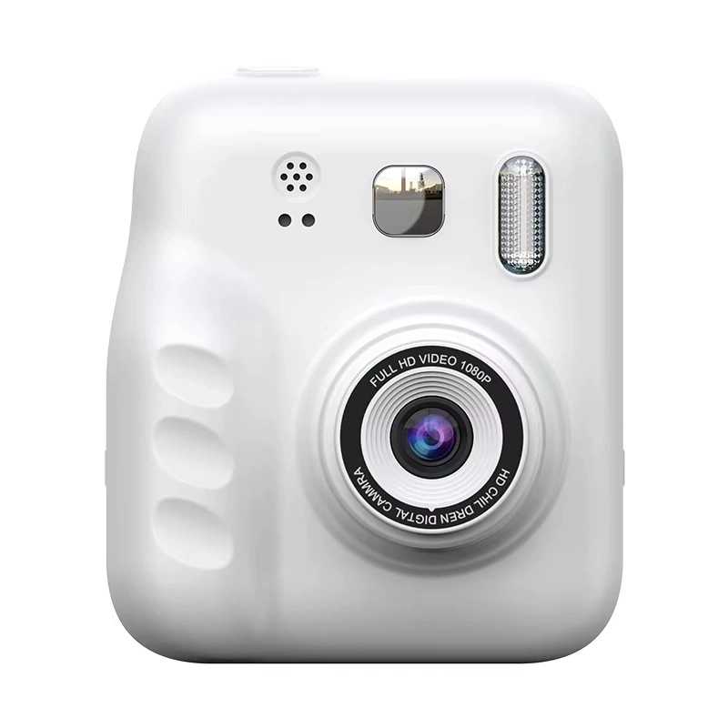 TCX Dijital Fotoğraf Çıkaran Video Kaydedici Taşınabilir Anında Baskı Çıkaran Çocuk Kamerası Beyaz