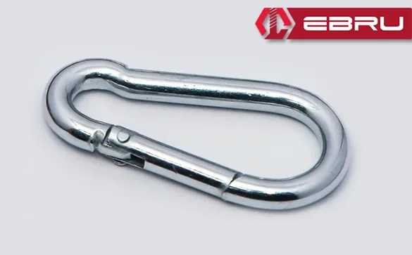 TCX Yaylı Karabina, Çengel, Kanca 4mm - 5 Adet
