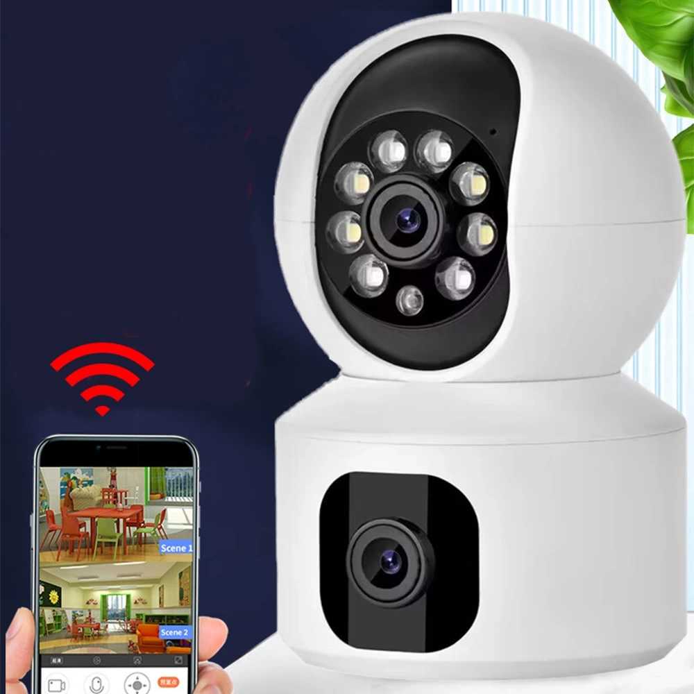 TCX Yosee Uygulama Çift Kameralı Wifi Bağlantılı Gece Görüşlü Ev Tipi Güvenlik Kamerası