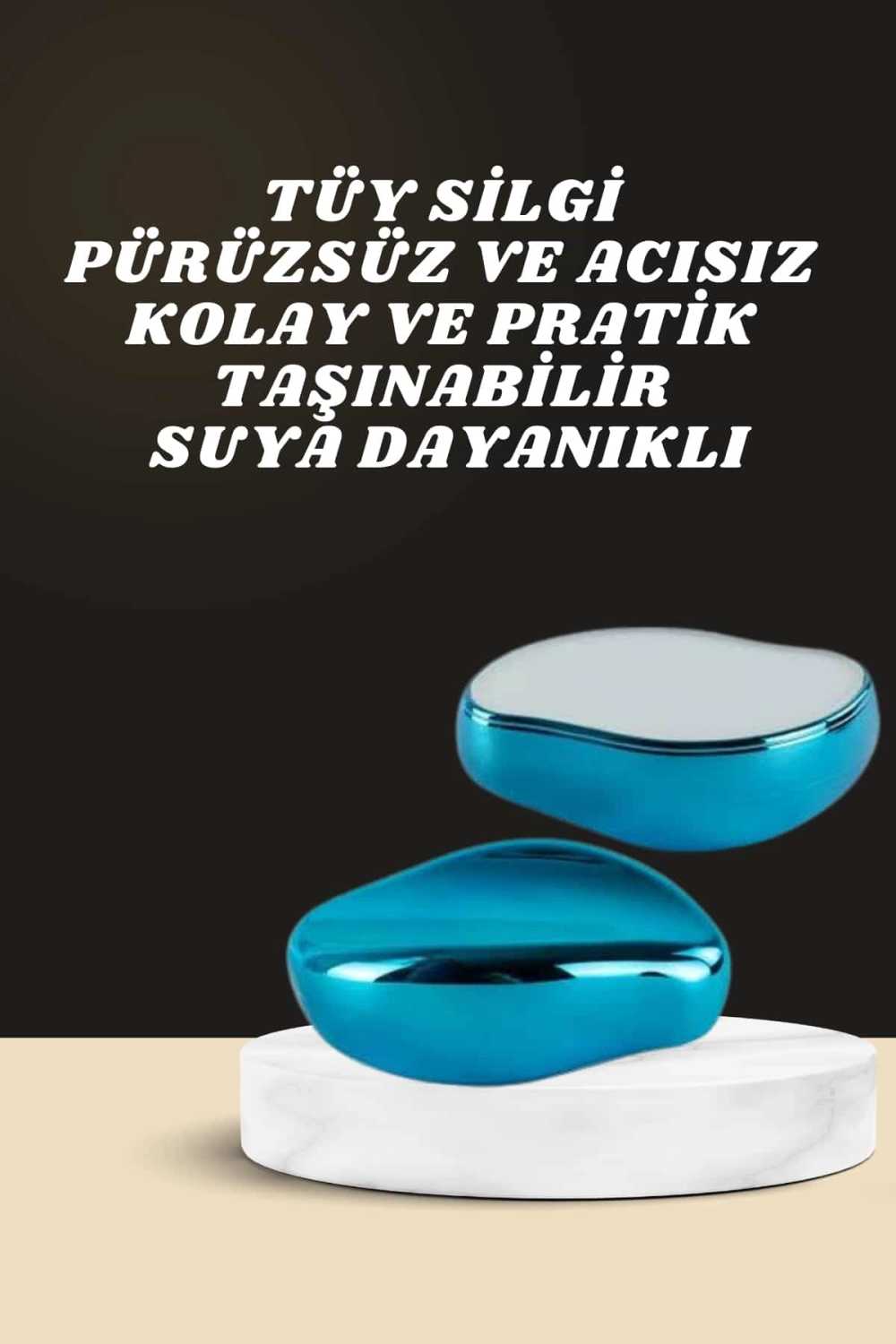 Titreşimli Yüz Temizleme Masaj Aleti - Şarjlı, Kompakt, Derin Temizlik