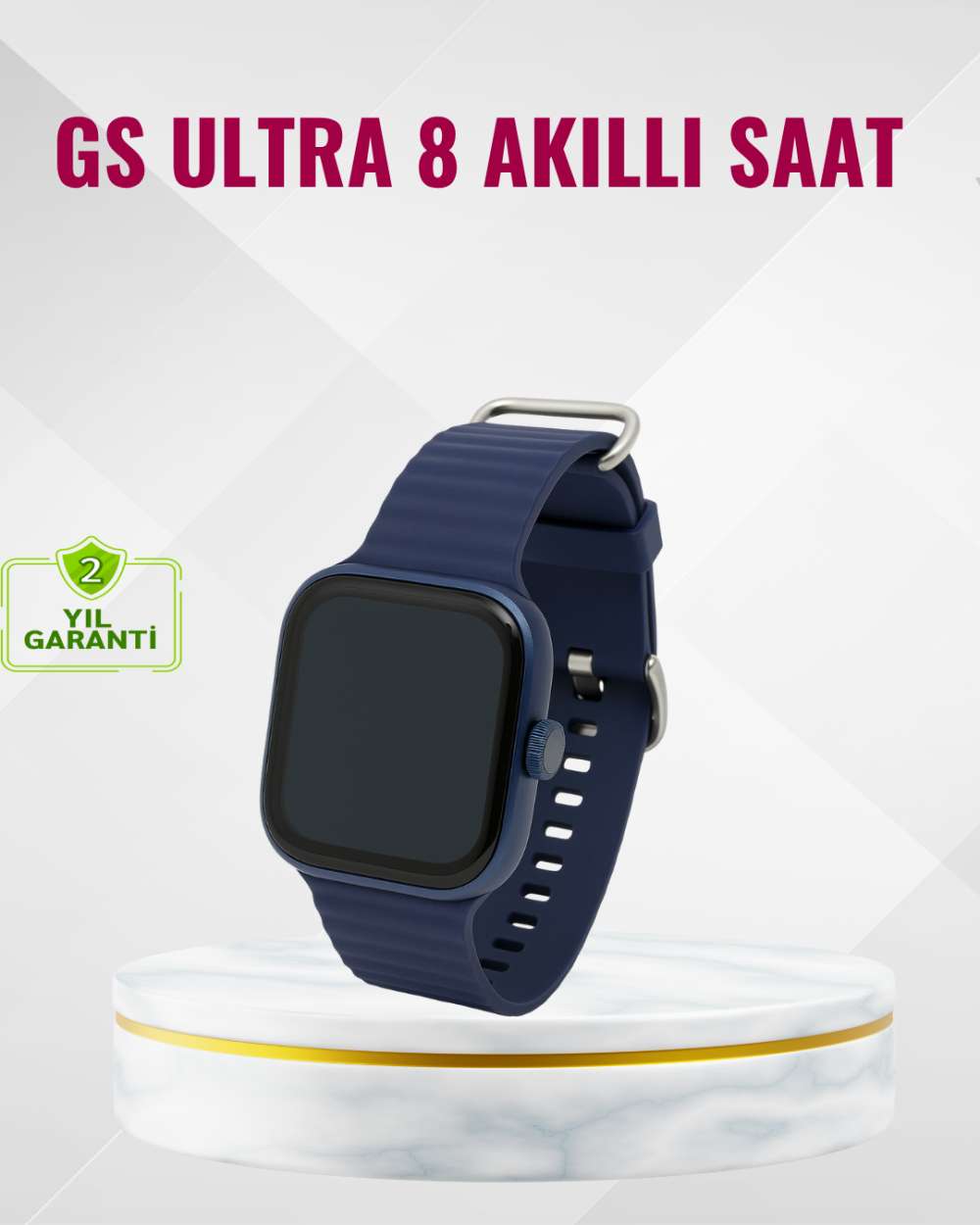 Ultra Akıllı Saat 2.05 İnç Büyük Ekran Bluetooth Aramalı IP67 Yeni Nesil