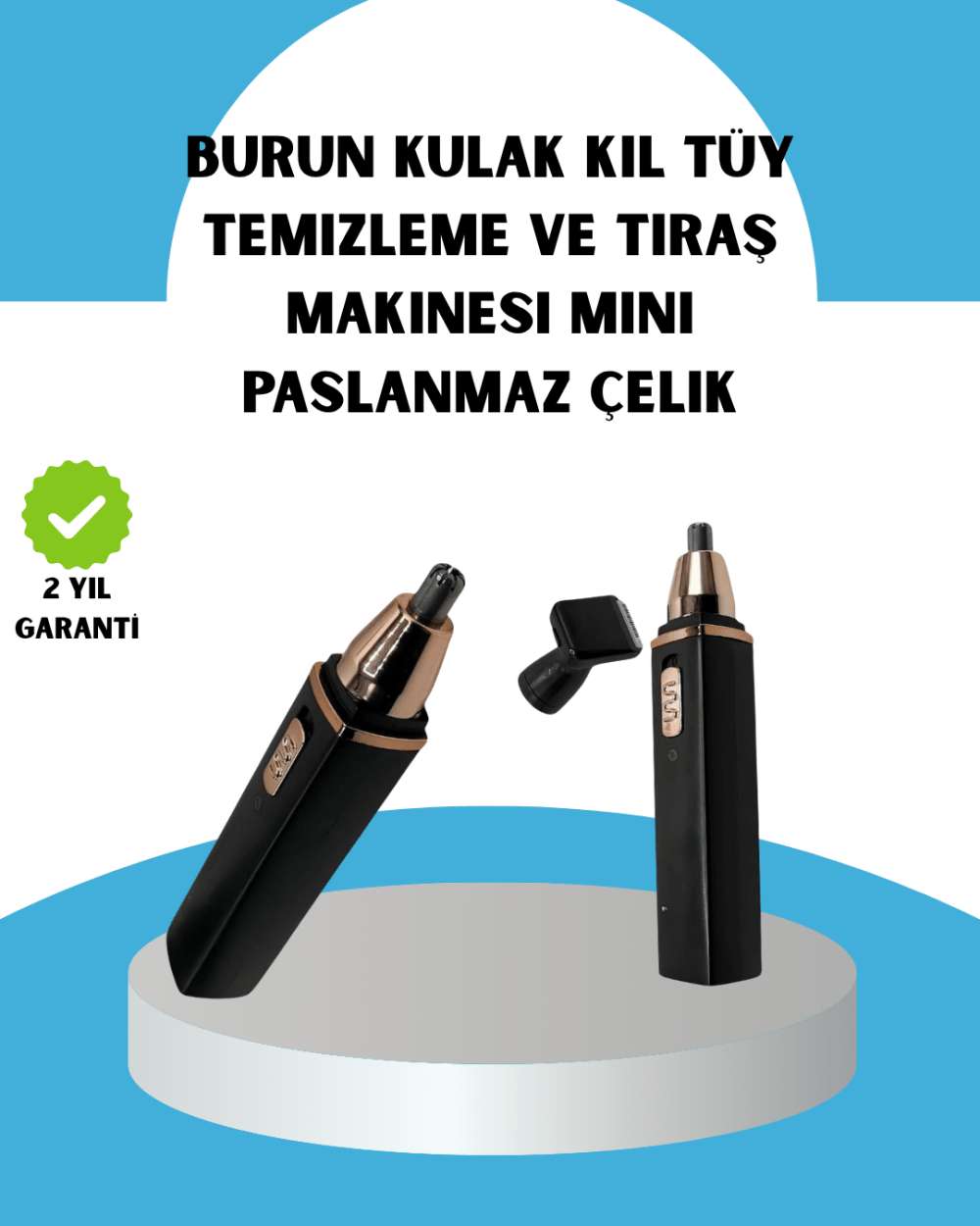 USB şarjlı, yıkanabilir başlıklı kişisel bakım cihazı-Tıraş Makinesi
