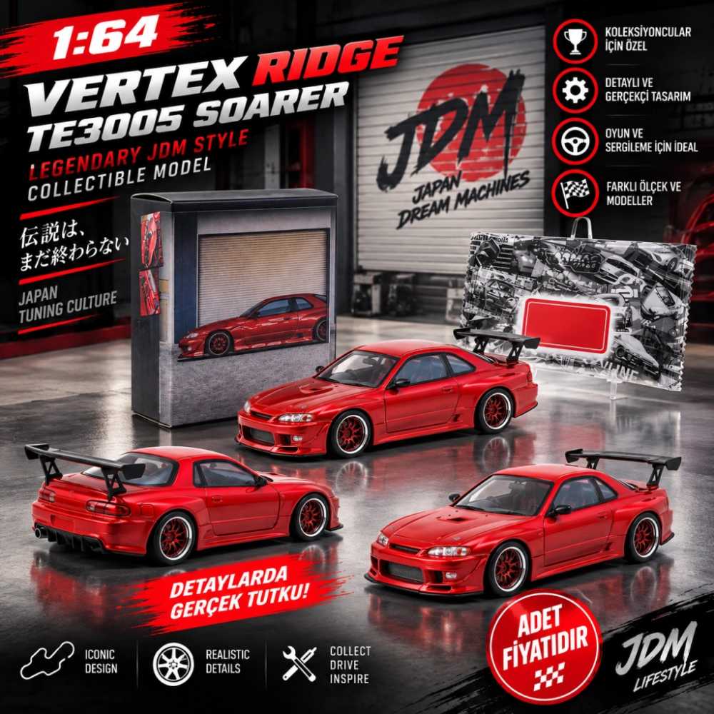 Vertex Ridge TE3005 Soarer 1 Adet Tarmac Kart