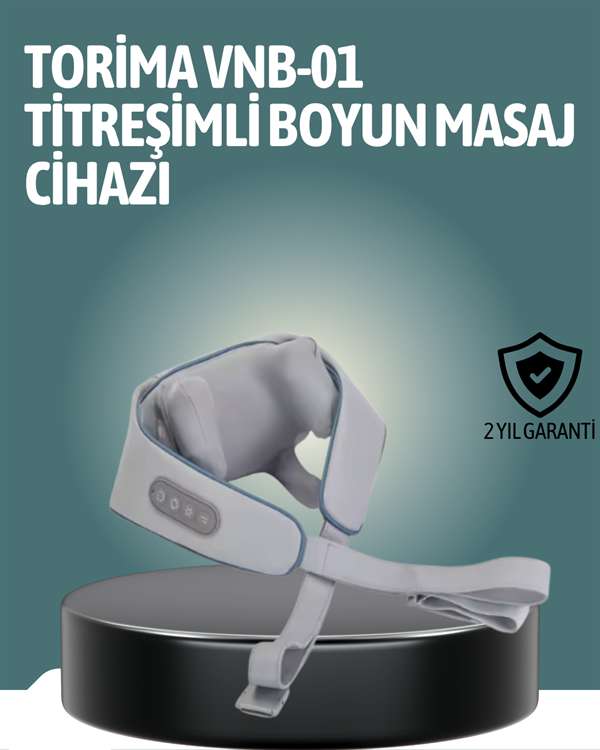 VNB-01 Şarjlı Isıtmalı Boyun ve Omuz Masaj Cihazı