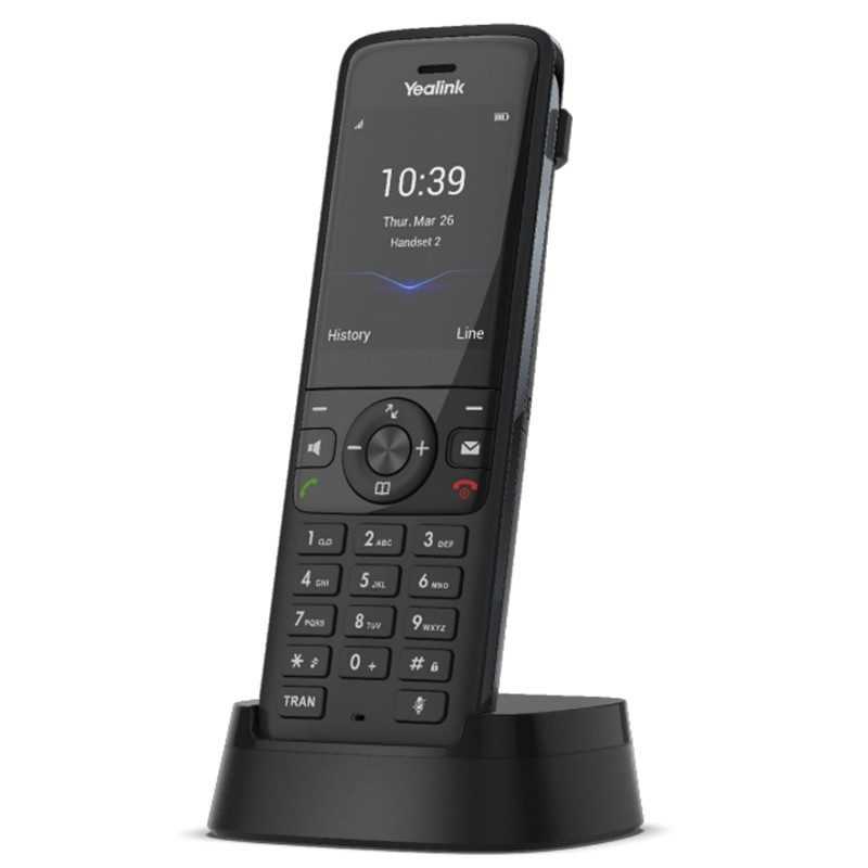 W78H 2.4 INC RENKLİ EKRAN HD SES GÜRÜLTÜ ENGELLEME TİTREŞİM SIP IP DECT TELEFON