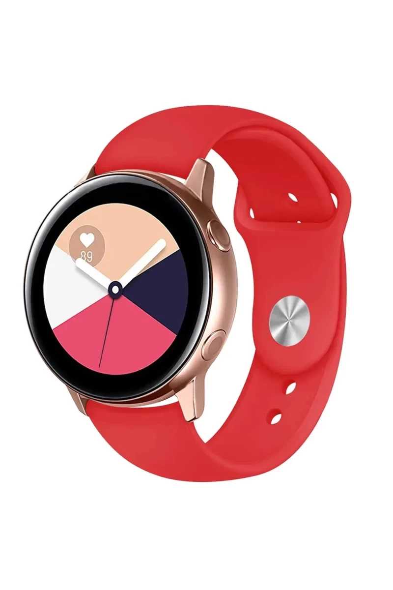 Watch 20mm Klasik Kordon - Kırmızı