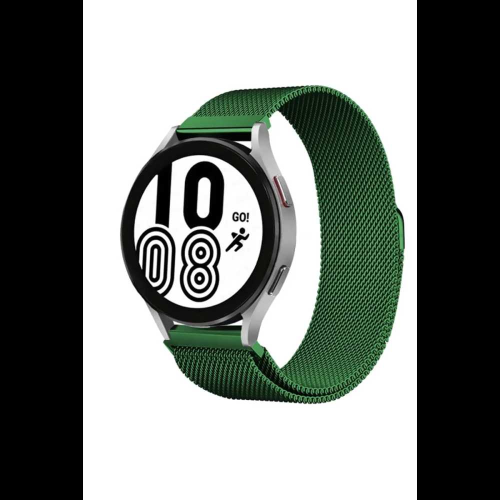 Watch 20mm Metal Mıknatıslı Kordon - Haki Yeşil