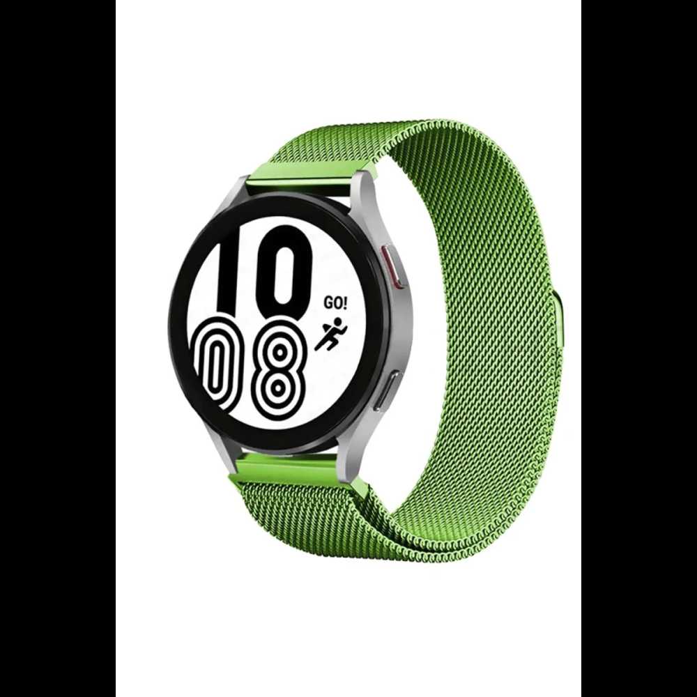 Watch 20mm Metal Mıknatıslı Kordon - Yeşil