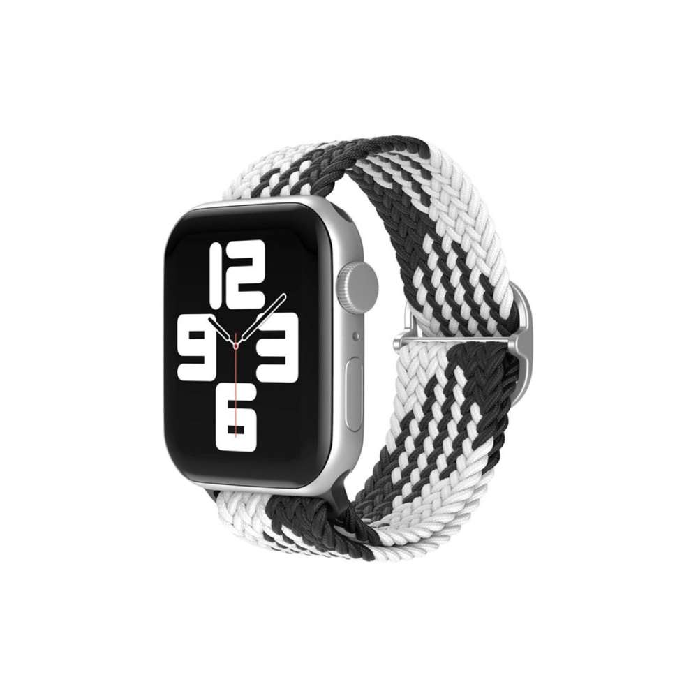 Watch 42mm  Kordon - Siyah-beyaz