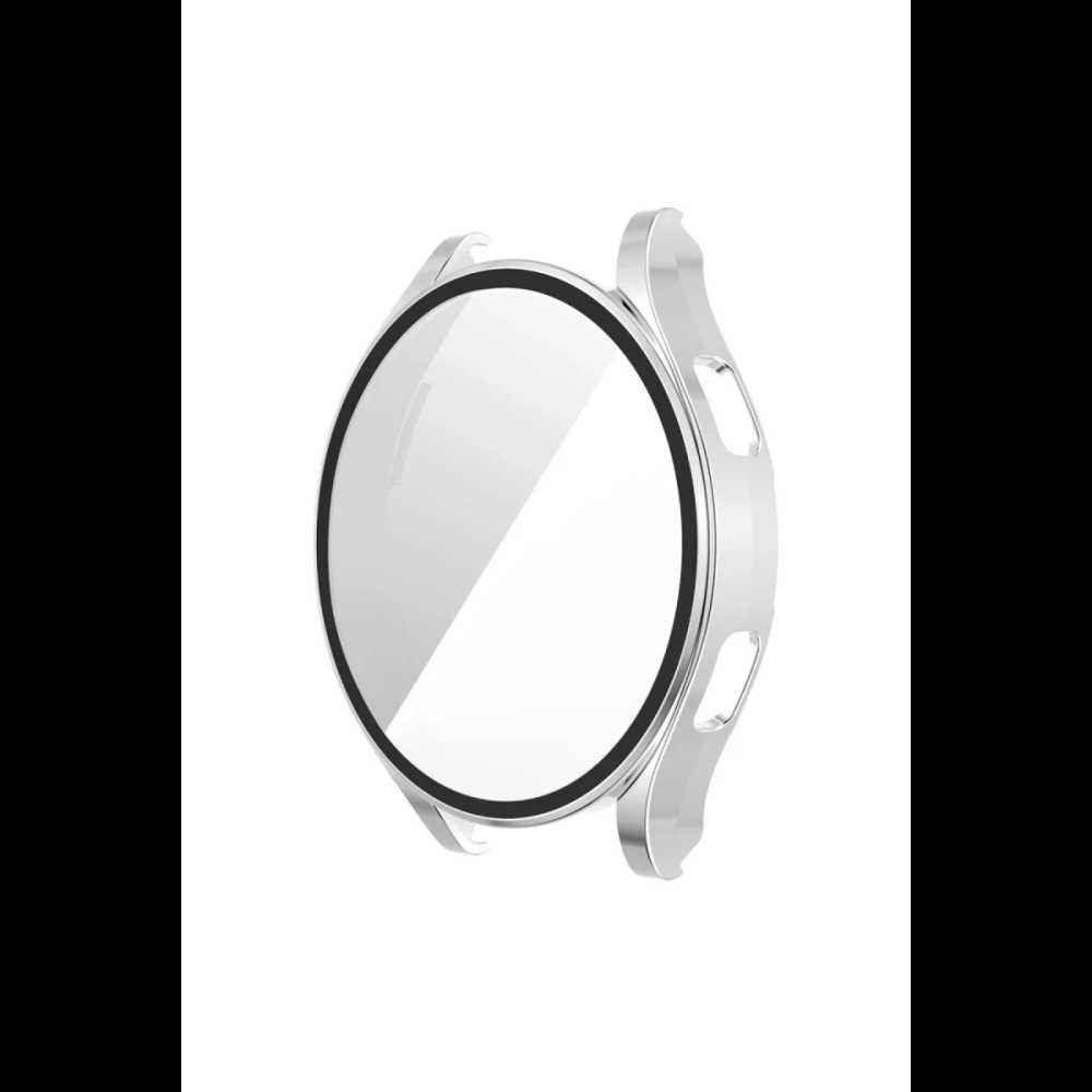 Watch 5 44mm Wall Camlı Kasa Ekran Koruyucu - Gümüş