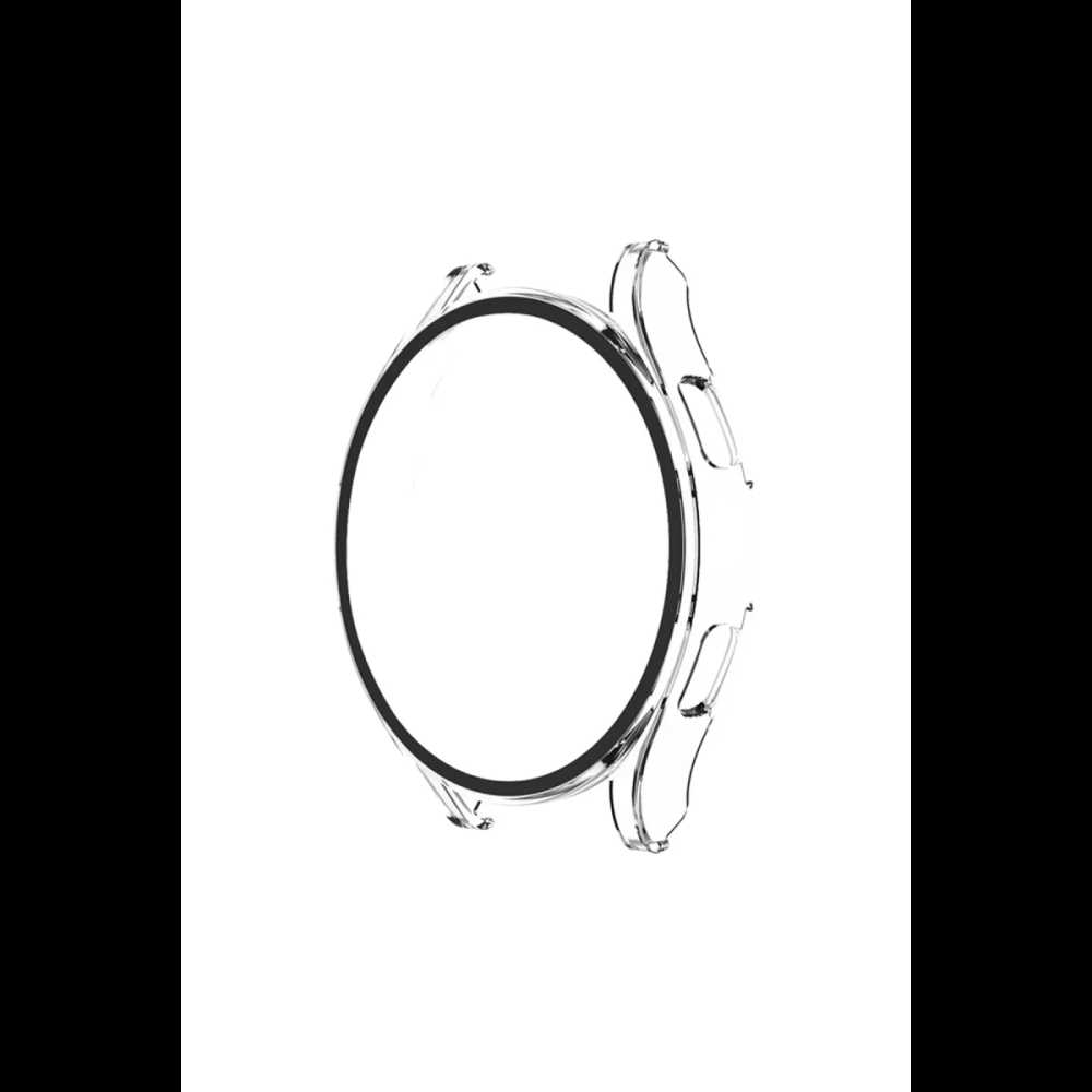 Watch 5 Pro 45mm Wall Camlı Kasa Ekran Koruyucu - Şeffaf