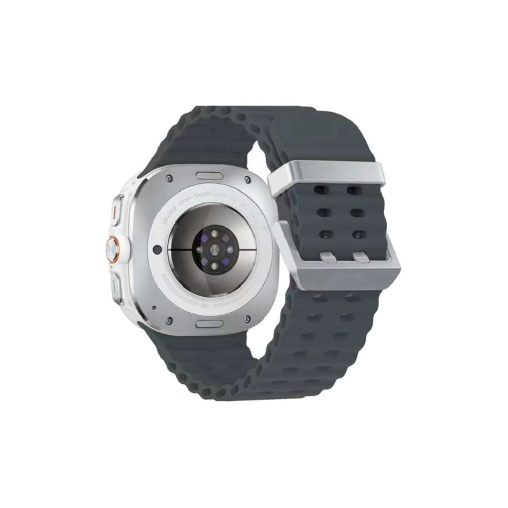 Watch 7 Ultra Kr417 Rug Silikon Kordon - Koyu Gri