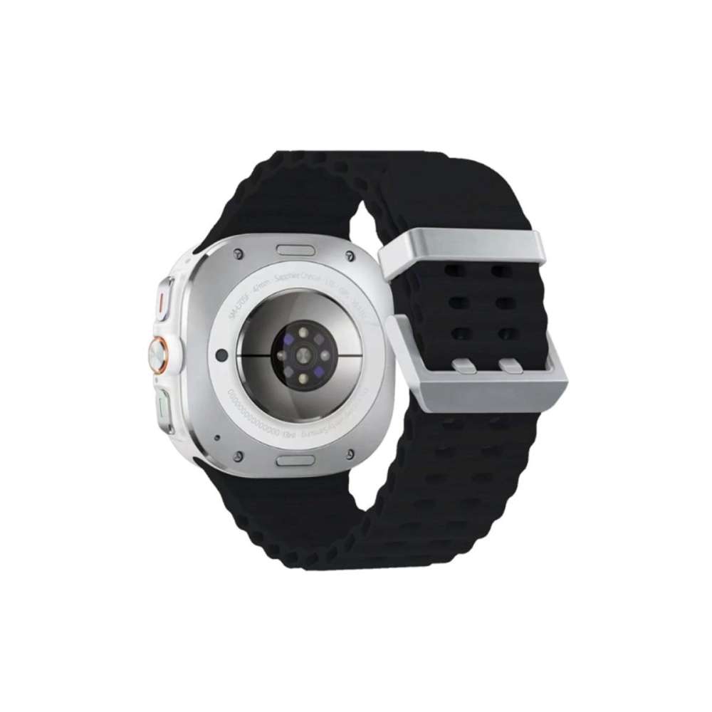 Watch 7 Ultra Kr417 Rug Silikon Kordon - Siyah
