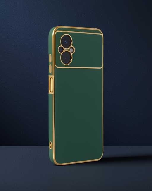 Xiaomi Poco M5 Kılıf Volet Silikon - Açık Yeşil