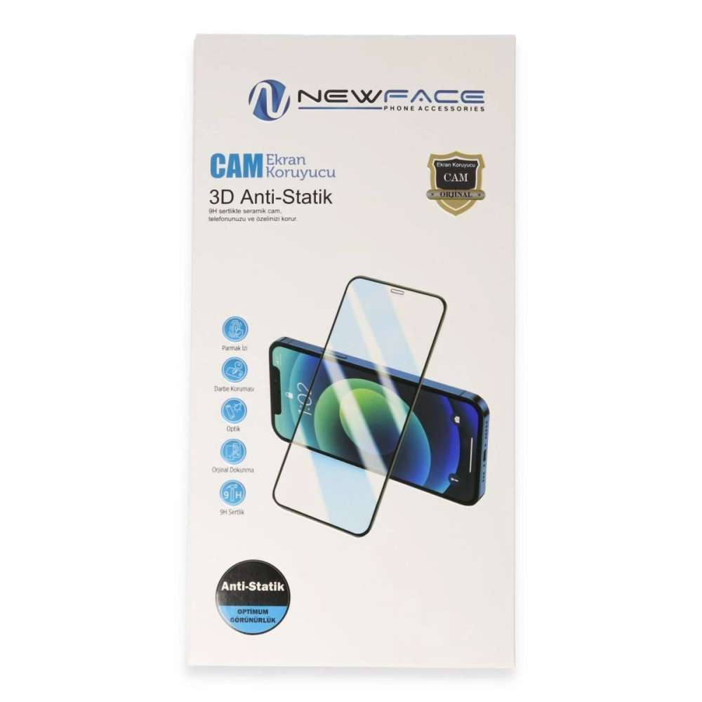 Xiaomi Poco X8 Pro 3d Antistatik Cam Ekran Koruyucu - Şeffaf