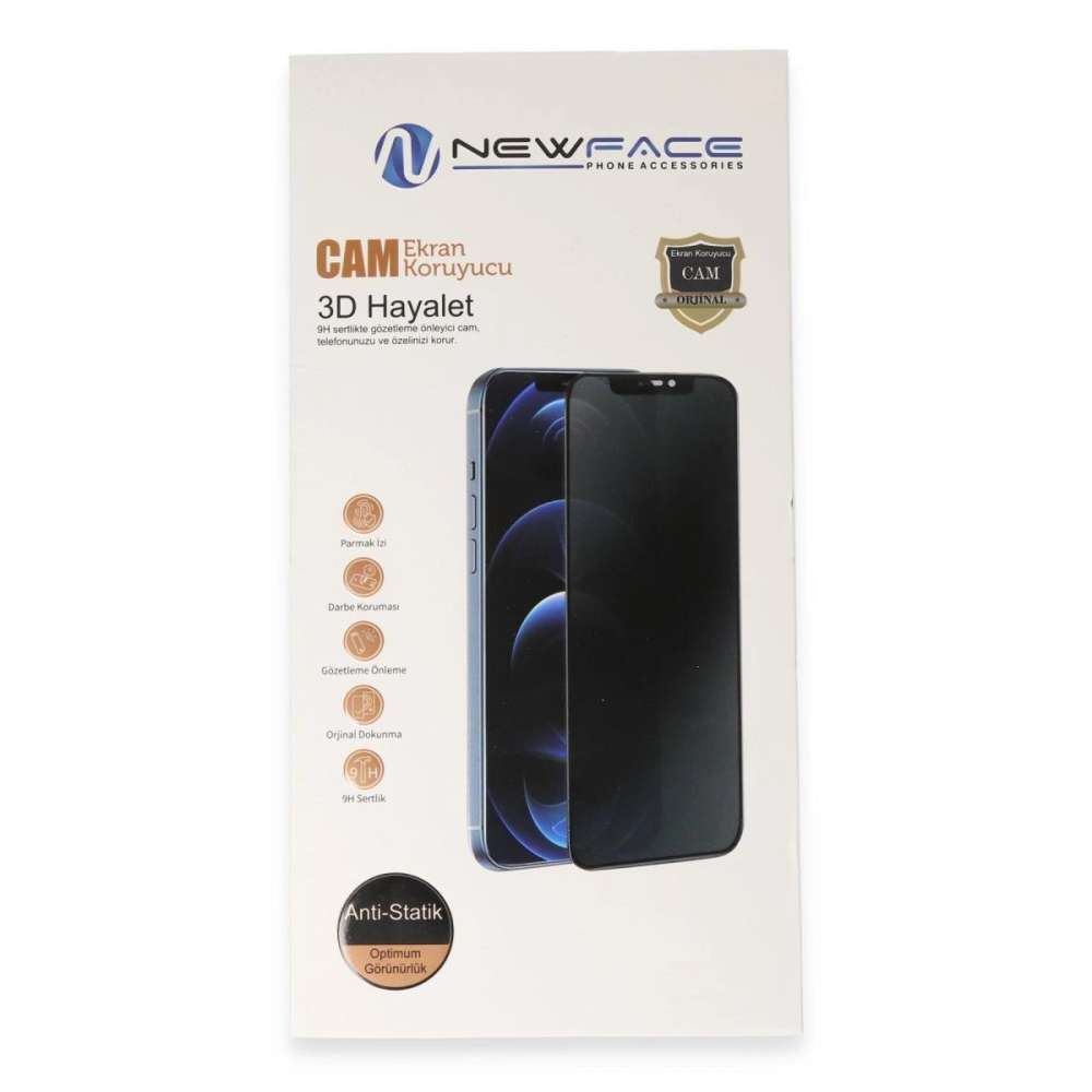 Xiaomi Poco X8 Pro Max 3d Antistatik Hayalet Cam Ekran Koruyucu - Şeffaf