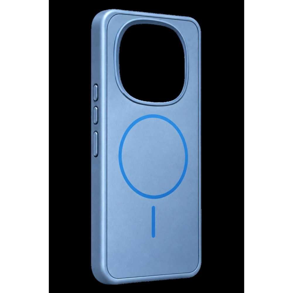 Xiaomi Redmi Note 15 Pro Plus 5g Azus Magsafe Kapak - Açık Mavi