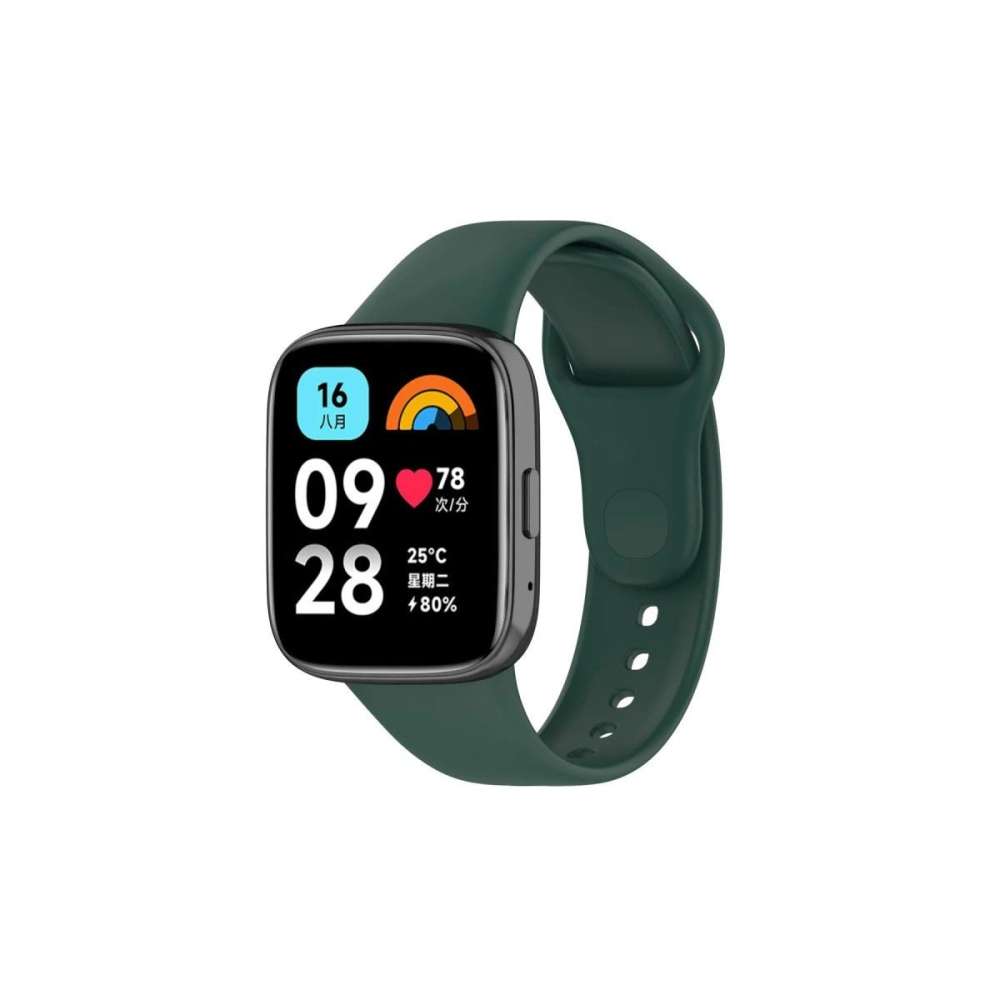 Xiaomi Redmi Watch 3 Active Klasik Kordon - Haki Yeşil